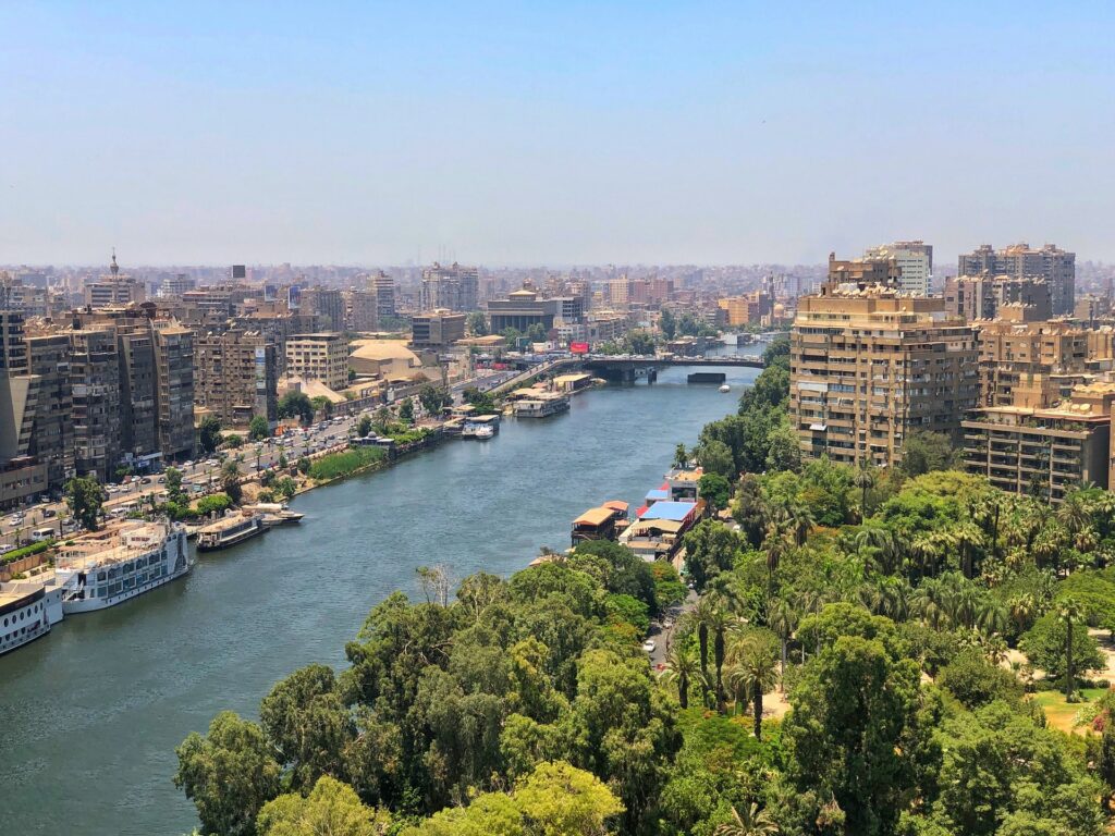 Zamalek wyspa na Nilu